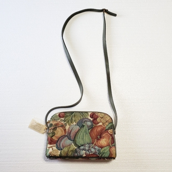 Royal Tapisserie Paris Tapestry Purse Crossbody Bag Fabric Lined Floral. - Picture 1 of 14